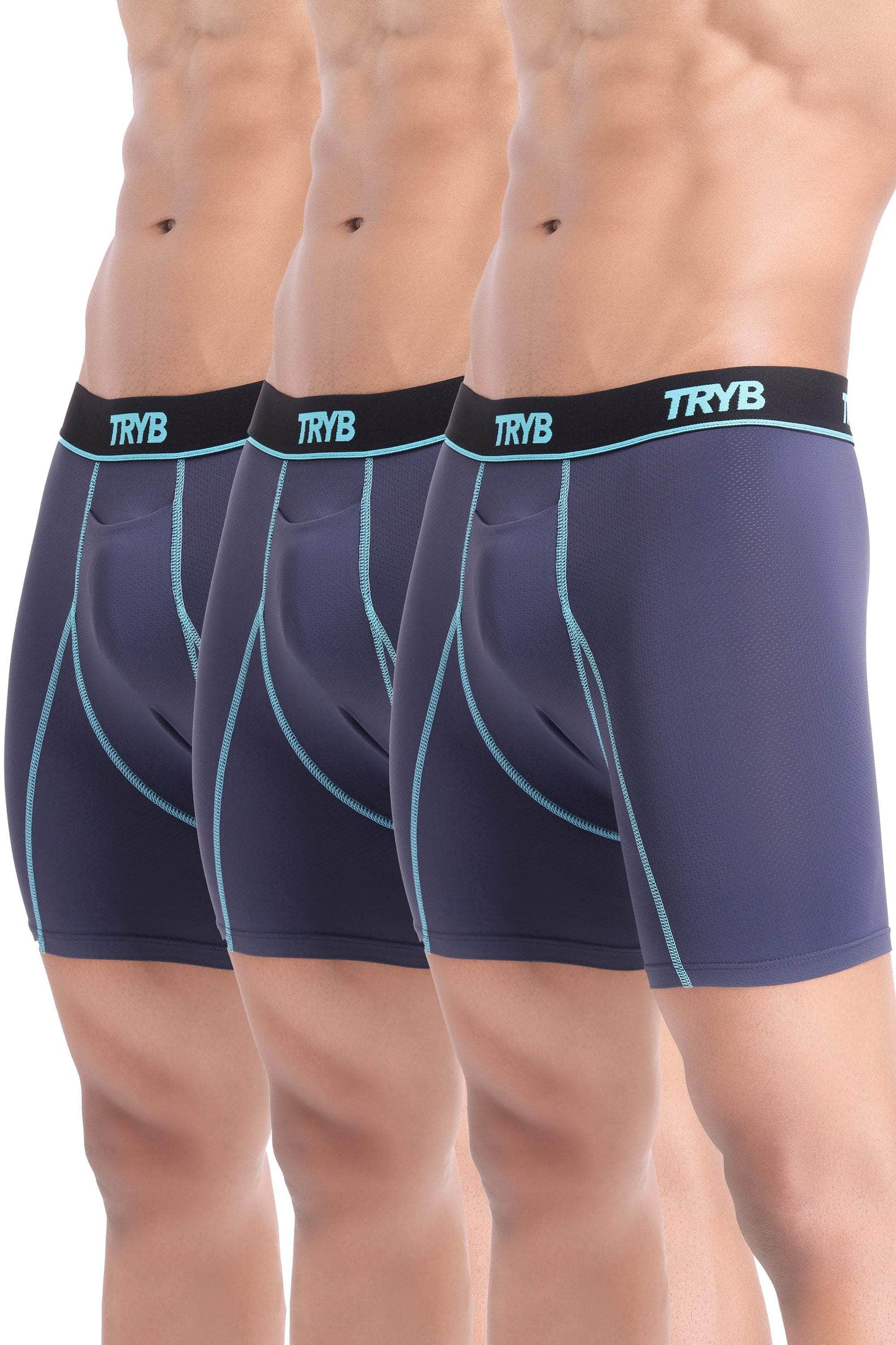 Trybwear Liquid (3 Pack) Navy Tron / S
