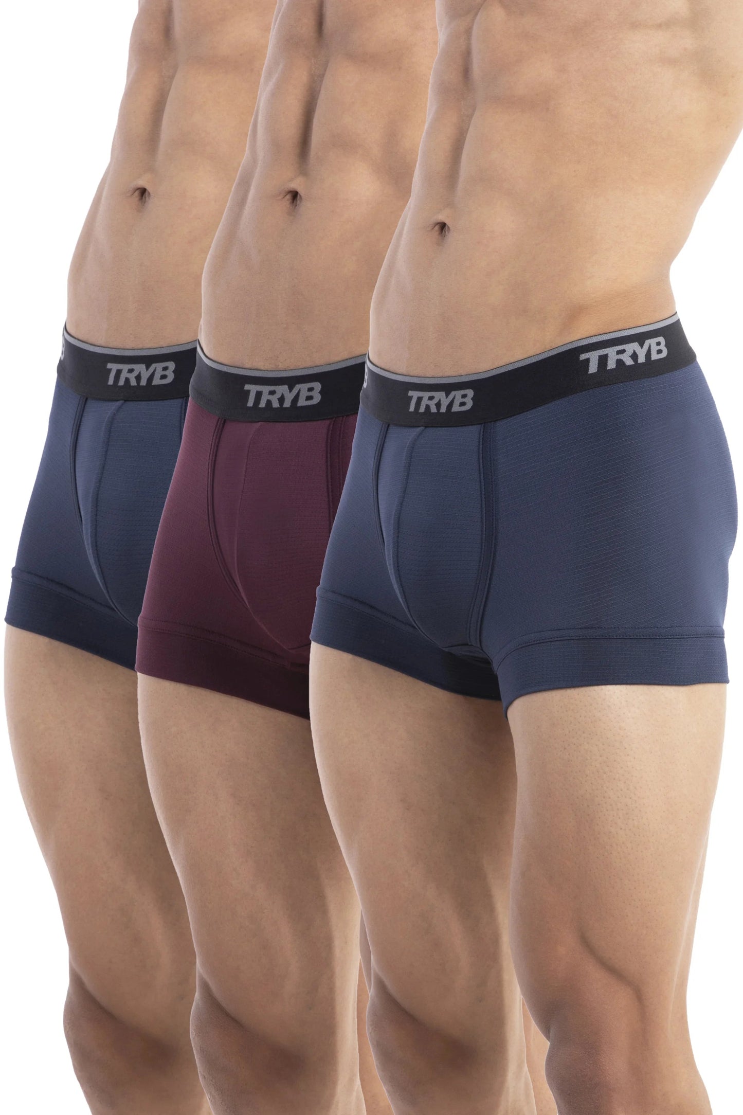 Trybwear PRO - Short Boxer (3 pack) Cordon Bleu - Bordeaux - Cordon Bleu / S