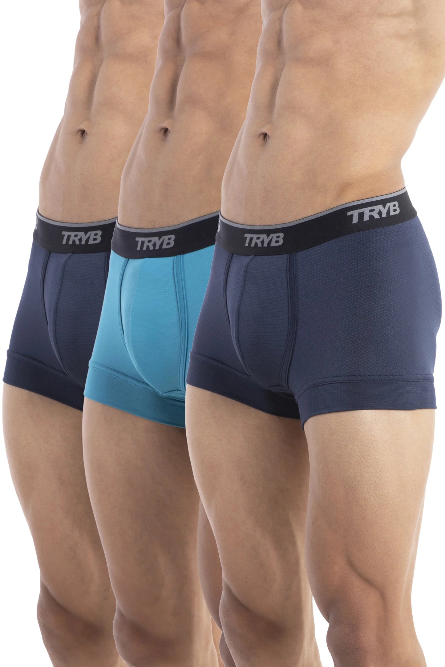 Trybwear PRO - Short Boxer (3 pack) Cordon Bleu - Tranquil Sea - Cordon Bleu / S