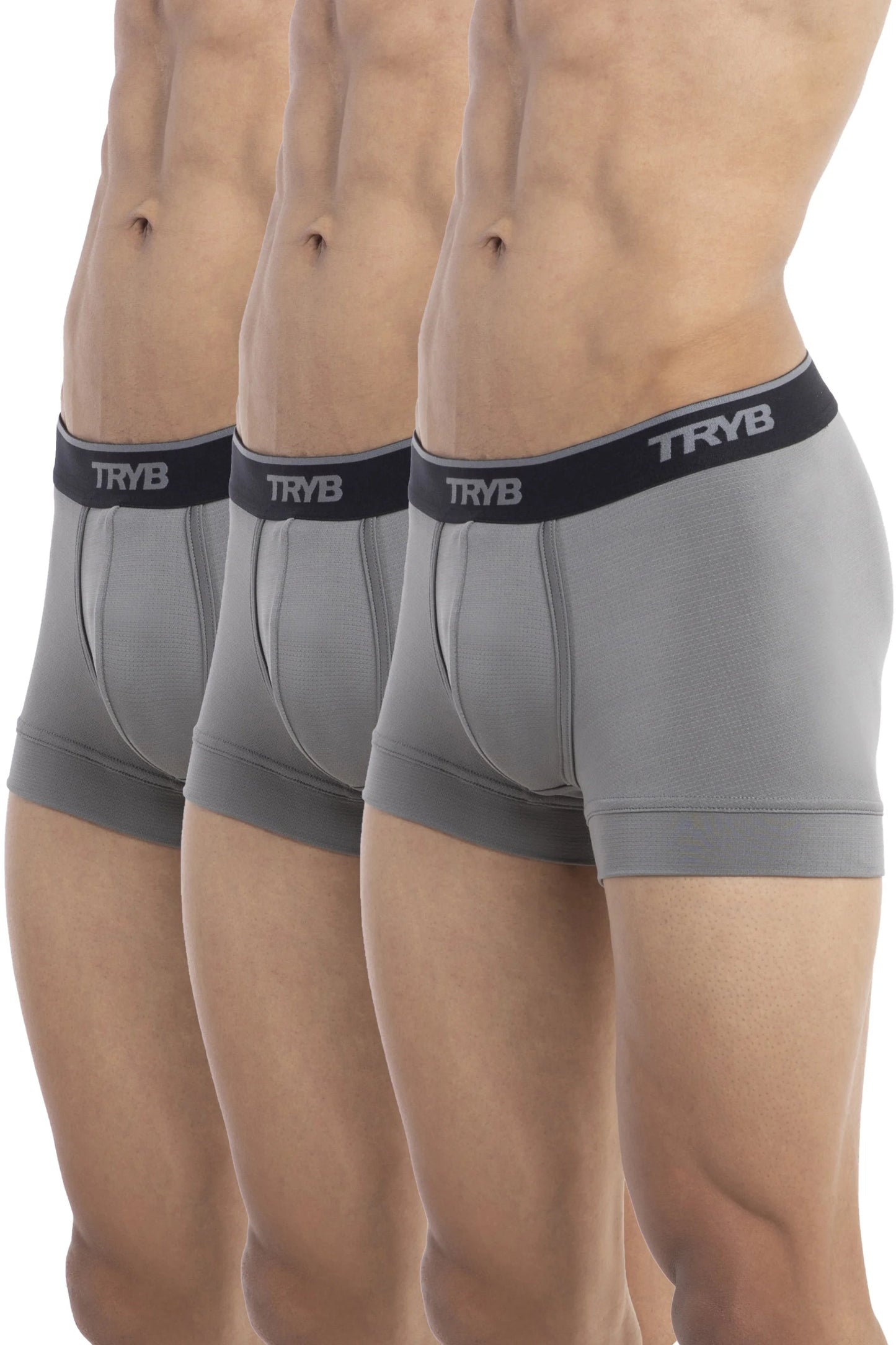 Trybwear PRO - Short Boxer (3 pack) Shark Grey / S