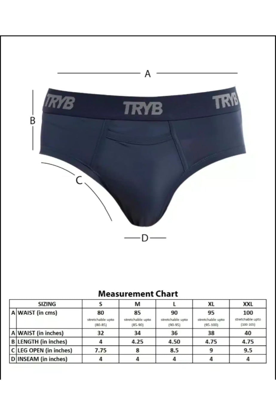 Trybwear ACTIV – Briefs (2 pack)