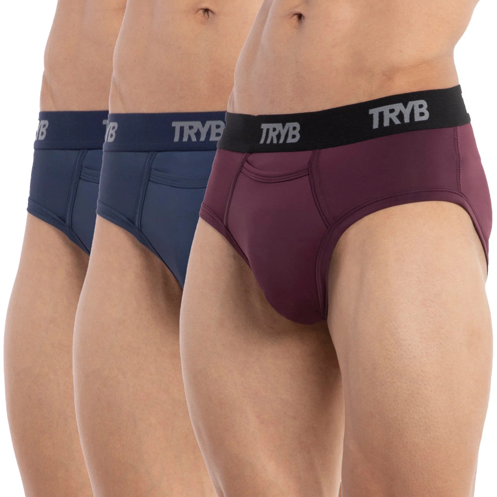 
                  
                    Trybwear ACTIV – Briefs (3 Pack) Armada Marine - Grape Vine - Armada Marine / S
                  
                