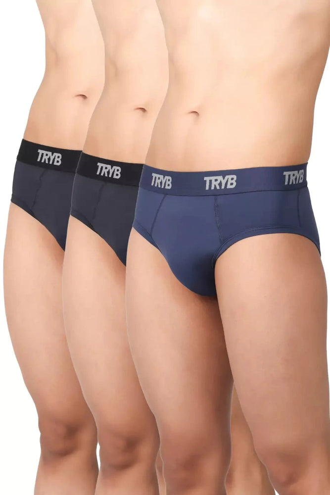 
                  
                    Trybwear ACTIV – Briefs with Supporter (3 pack) Midnight Black - Armada Marine - Midnight Black / S
                  
                
