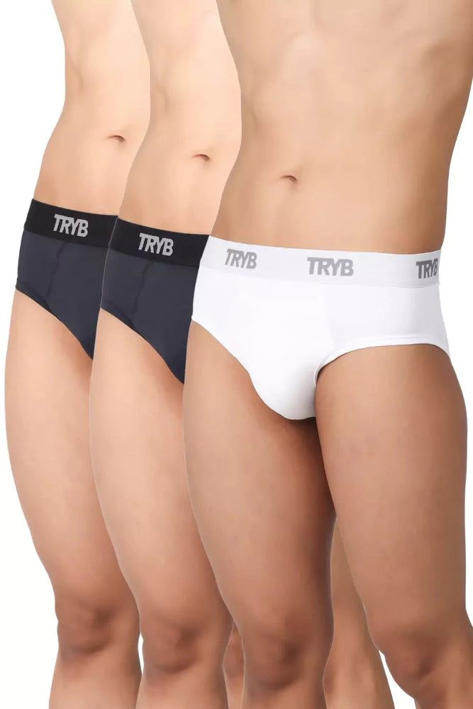 
                  
                    Trybwear ACTIV – Briefs with Supporter (3 pack) Midnight Black - White Smoke - Midnight Black / S
                  
                