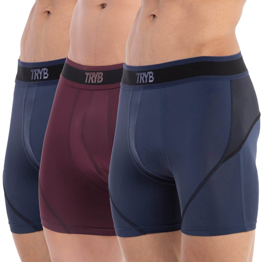 
                  
                    Trybwear ACTIV-H Trunk (3 Pack) Armada Marine - Grape Vine - Armada Marine / S
                  
                