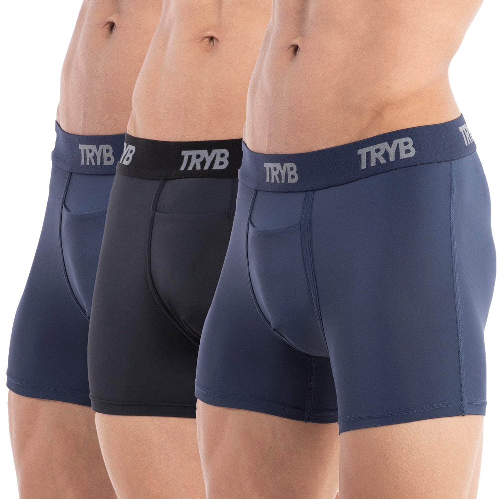 
                  
                    Trybwear ACTIV – Square Cut (3 Pack) Armada Marine - Midnight Black - Armada Marine / S
                  
                