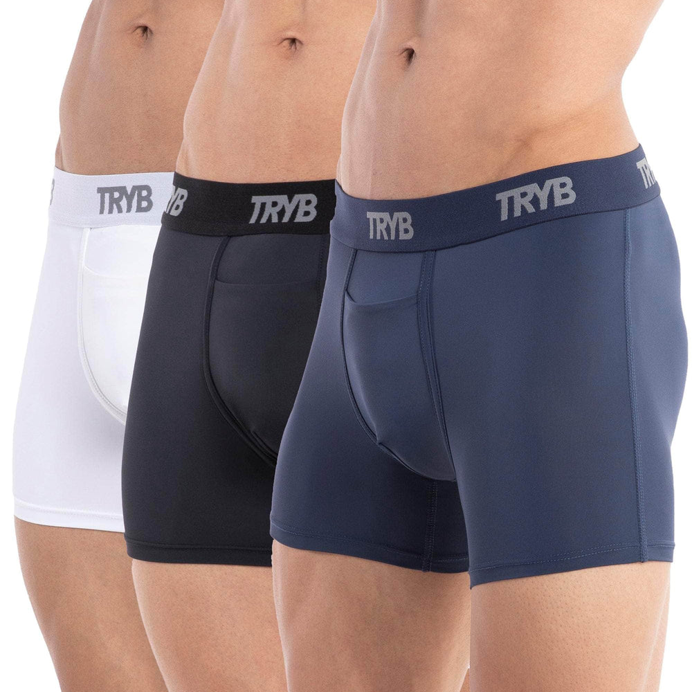 
                  
                    Trybwear ACTIV – Square Cut (3 Pack) Armada Marine - White Smoke - Midnight Black / S
                  
                