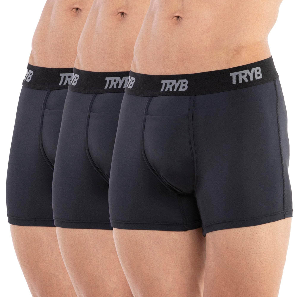 
                  
                    Trybwear ACTIV – Square Cut (3 Pack) Midnight Black / S
                  
                