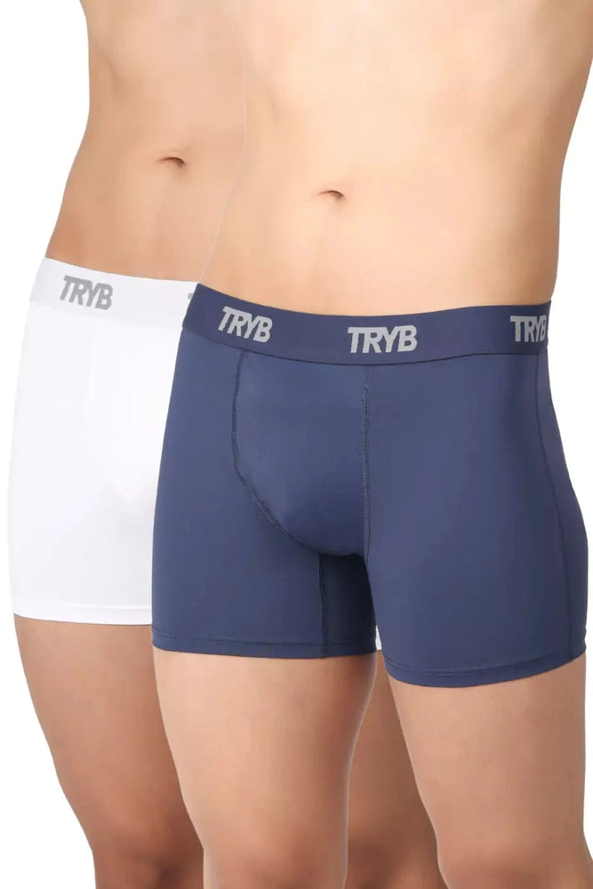 
                  
                    Trybwear ACTIV – Squarecut with Supporter (2 Pack) White Smoke - Armada Marine / S
                  
                