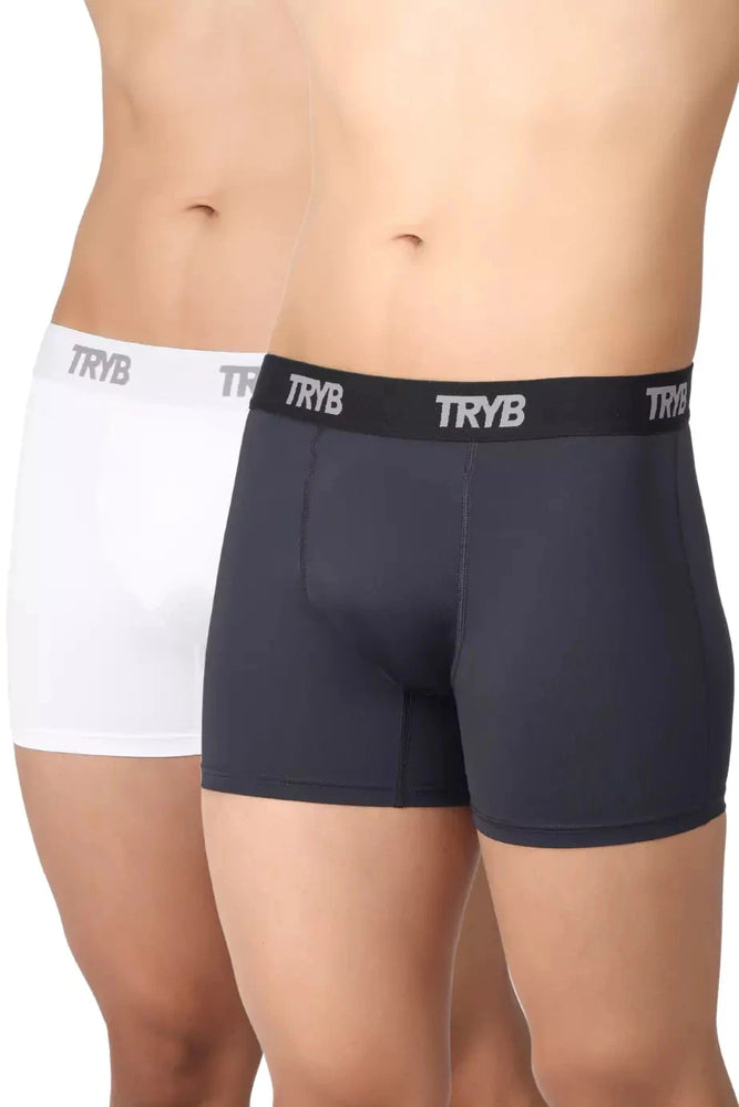 
                  
                    Trybwear ACTIV – Squarecut with Supporter (2 Pack) White Smoke - Midnight Black / S
                  
                
