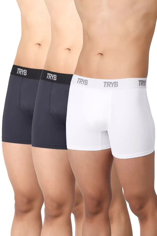 
                  
                    Trybwear ACTIV – Squarecut with Supporter (3 Pack) Midnight Black - White Smoke - Midnight Black / S
                  
                