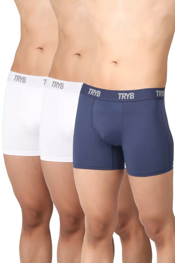 
                  
                    Trybwear ACTIV – Squarecut with Supporter (3 Pack) White Smoke - Armada Marine / S
                  
                