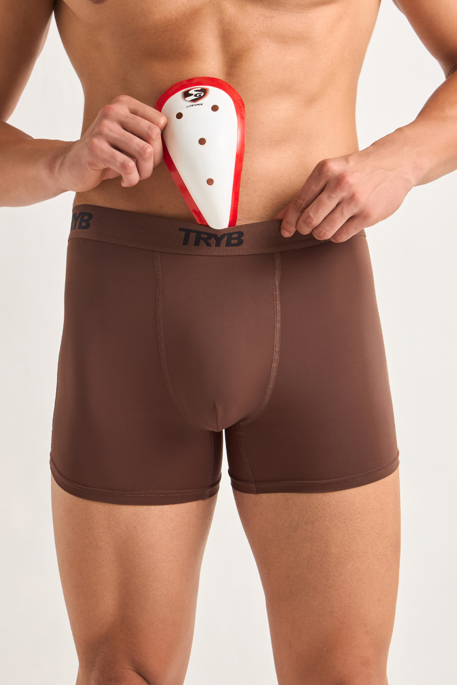 Trybwear ACTIV – Squarecut with Supporter Pouch - Boxer