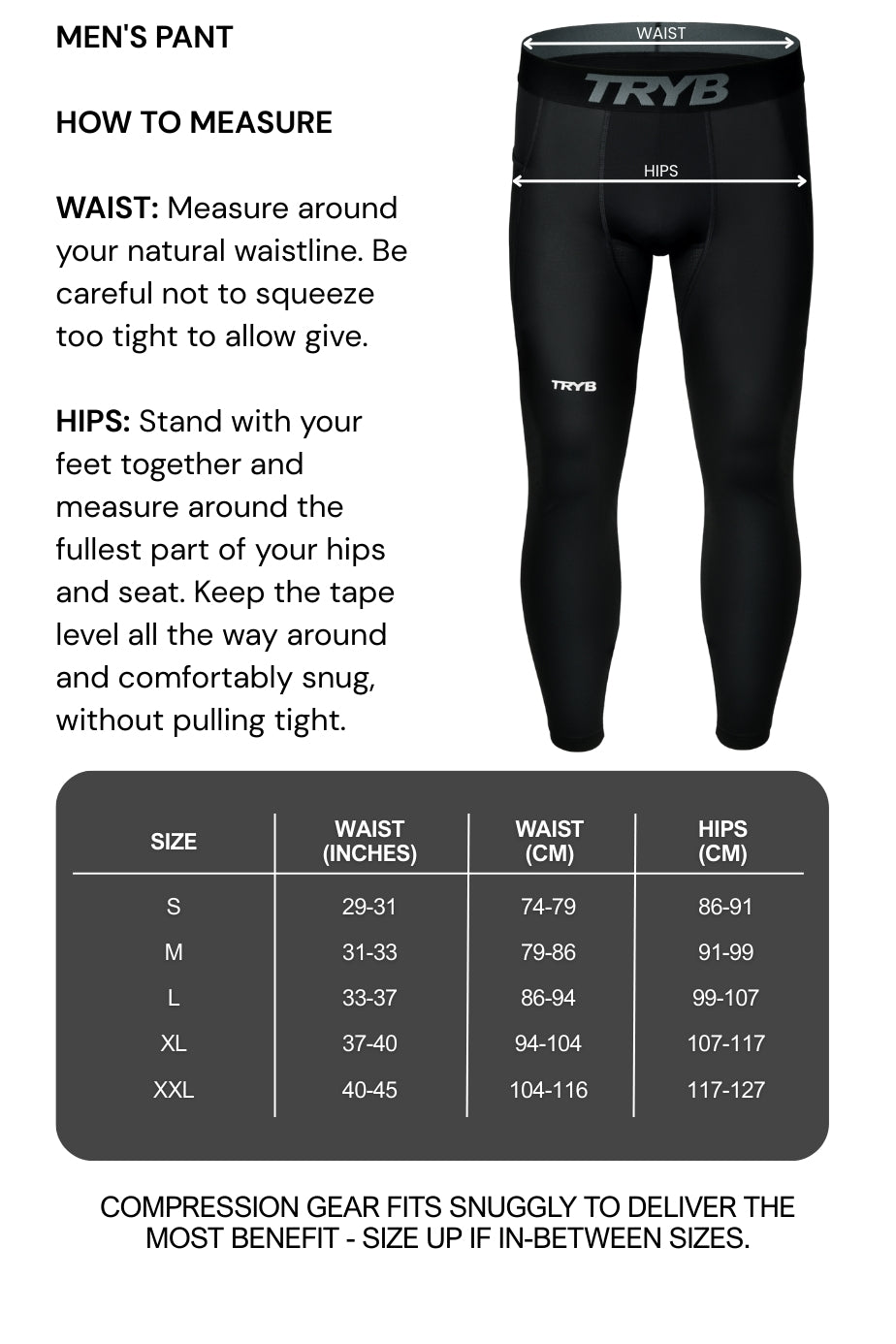 Compression Tights (3 pack) – TRYB