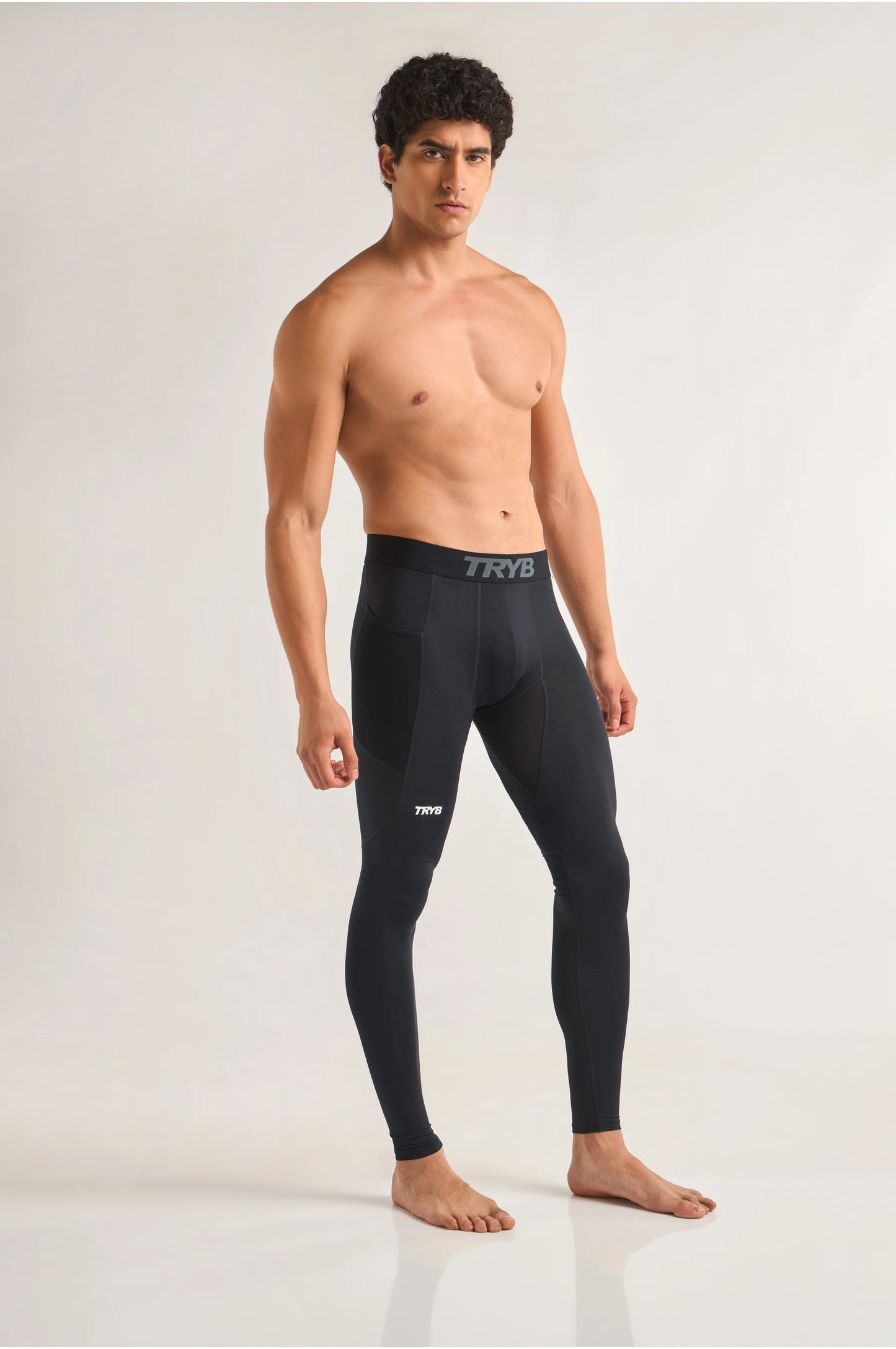 Trybwear Compression Pants Black Noir / S
