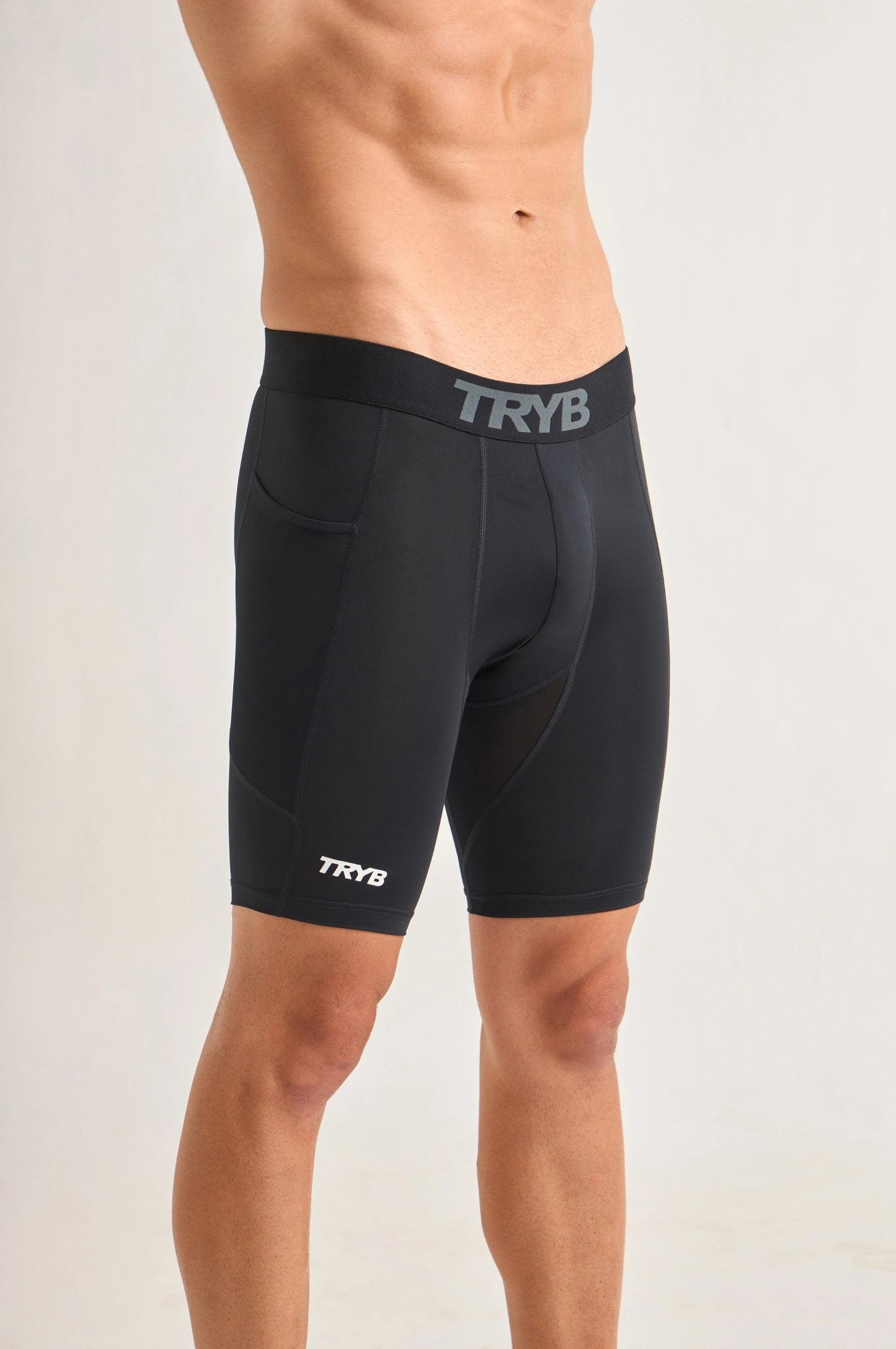 Trybwear Compression Shorts Black Noir / S