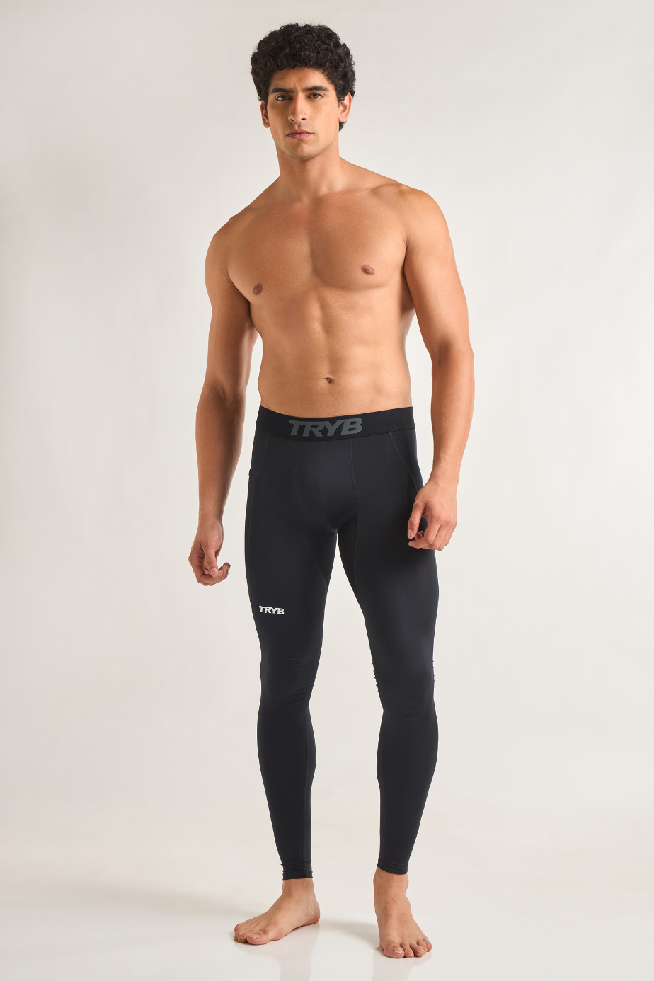 Trybwear Compression Tights Black Noir / S