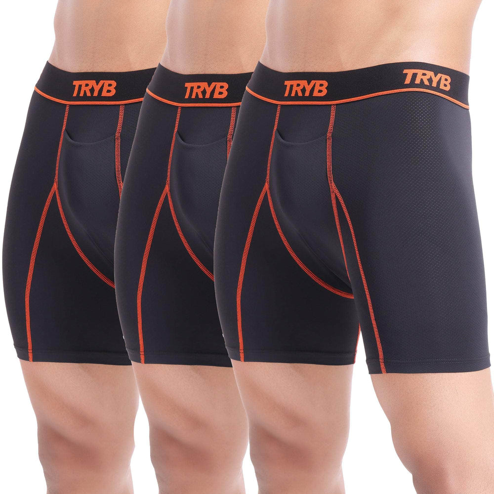 
                  
                    Trybwear Liquid (3 Pack) Black Tangerine / S
                  
                