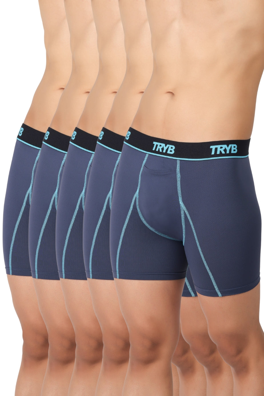 Trybwear Liquid (5 Pack) Navy Tron / S
