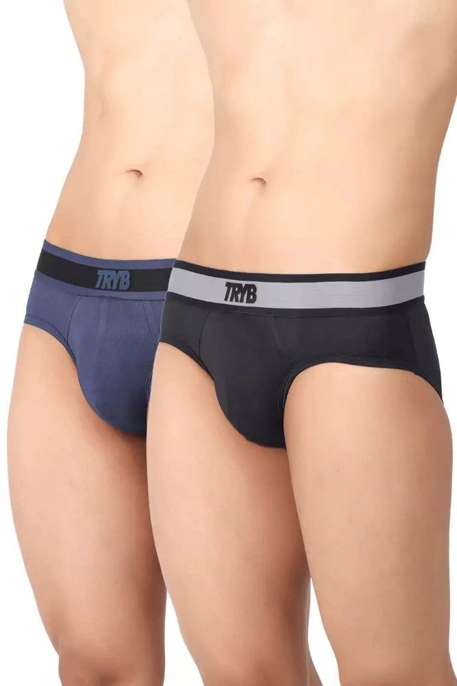 
                  
                    Trybwear PRO - Brief (2 Pack) Cordon Bleu - Black Raven / S
                  
                