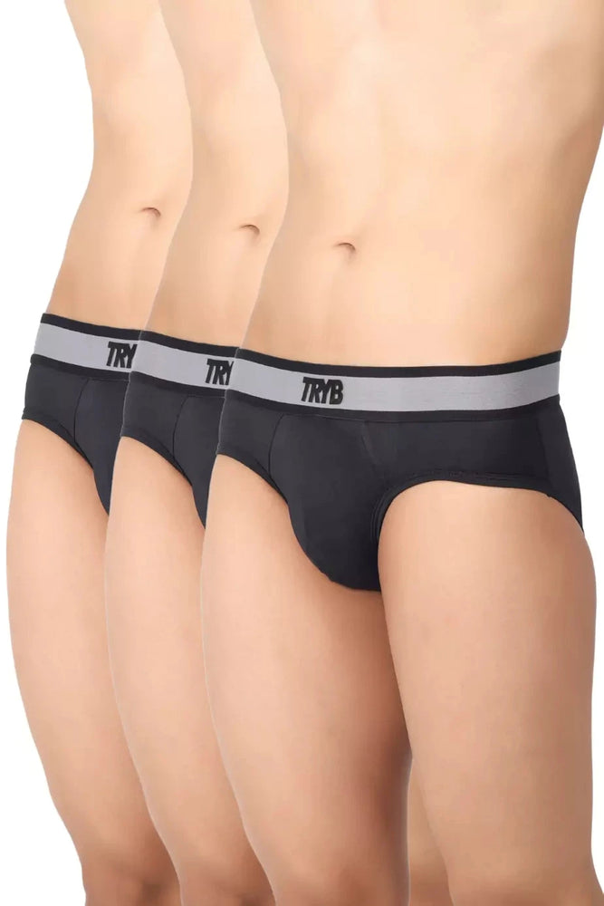 
                  
                    Trybwear PRO - Brief (3 Pack) Black Raven / S
                  
                