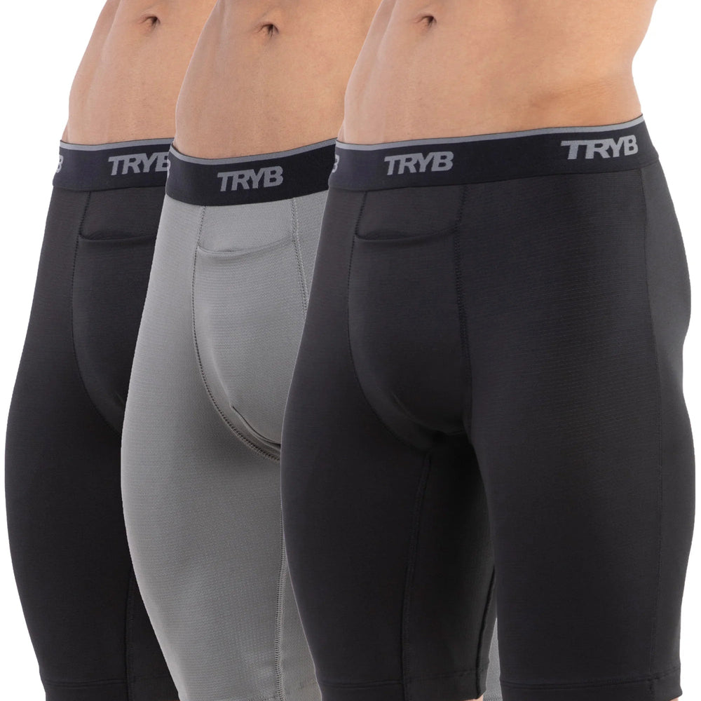 
                  
                    Trybwear PRO - Compression (3 pack) Black Raven - Black Raven - Shark Grey / S
                  
                