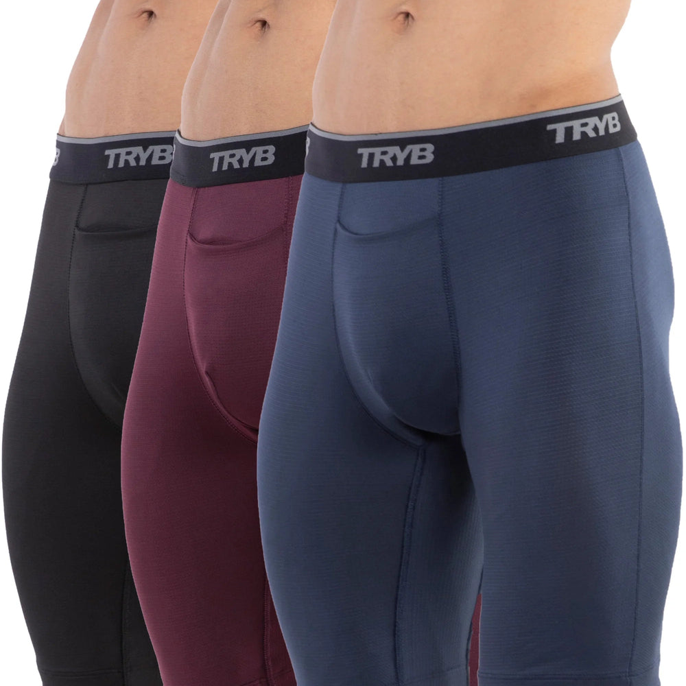 
                  
                    Trybwear PRO - Compression (3 pack) Black Raven - Bordeaux - Cordon Bleu / S
                  
                