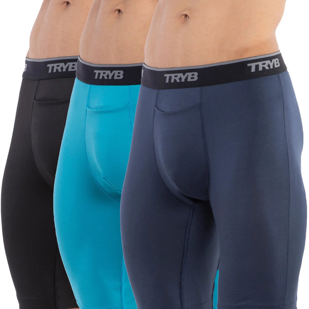 
                  
                    Trybwear PRO - Compression (3 pack) Black Raven - Cordon Bleu - Tranquil Sea / S
                  
                