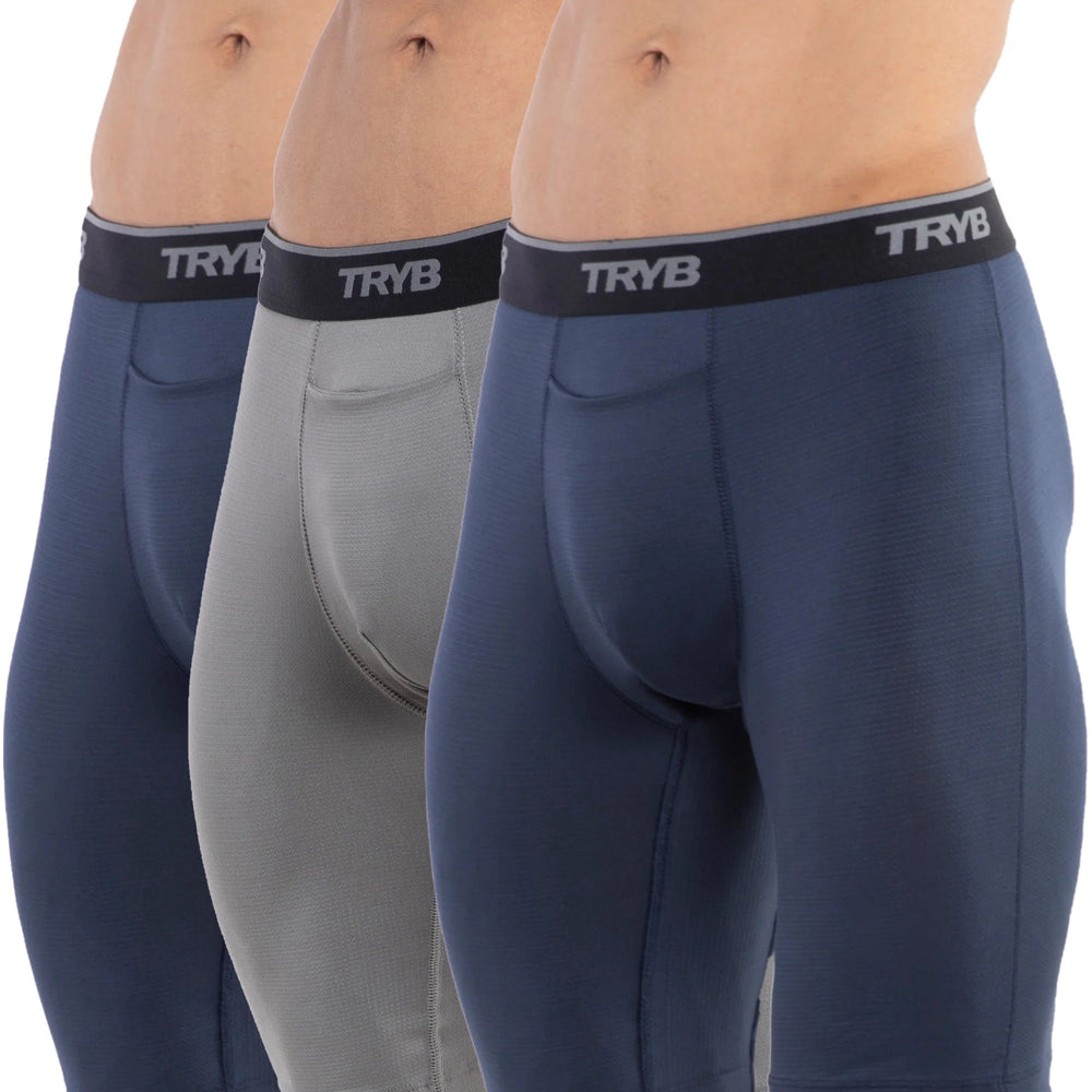 
                  
                    Trybwear PRO - Compression (3 pack) Cordon Bleu - Shark Grey - Cordon Bleu / S
                  
                