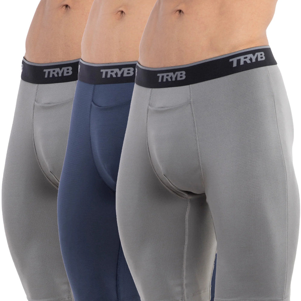 
                  
                    Trybwear PRO - Compression (3 pack) Shark Grey - Shark Grey - Cordon Bleu / S
                  
                