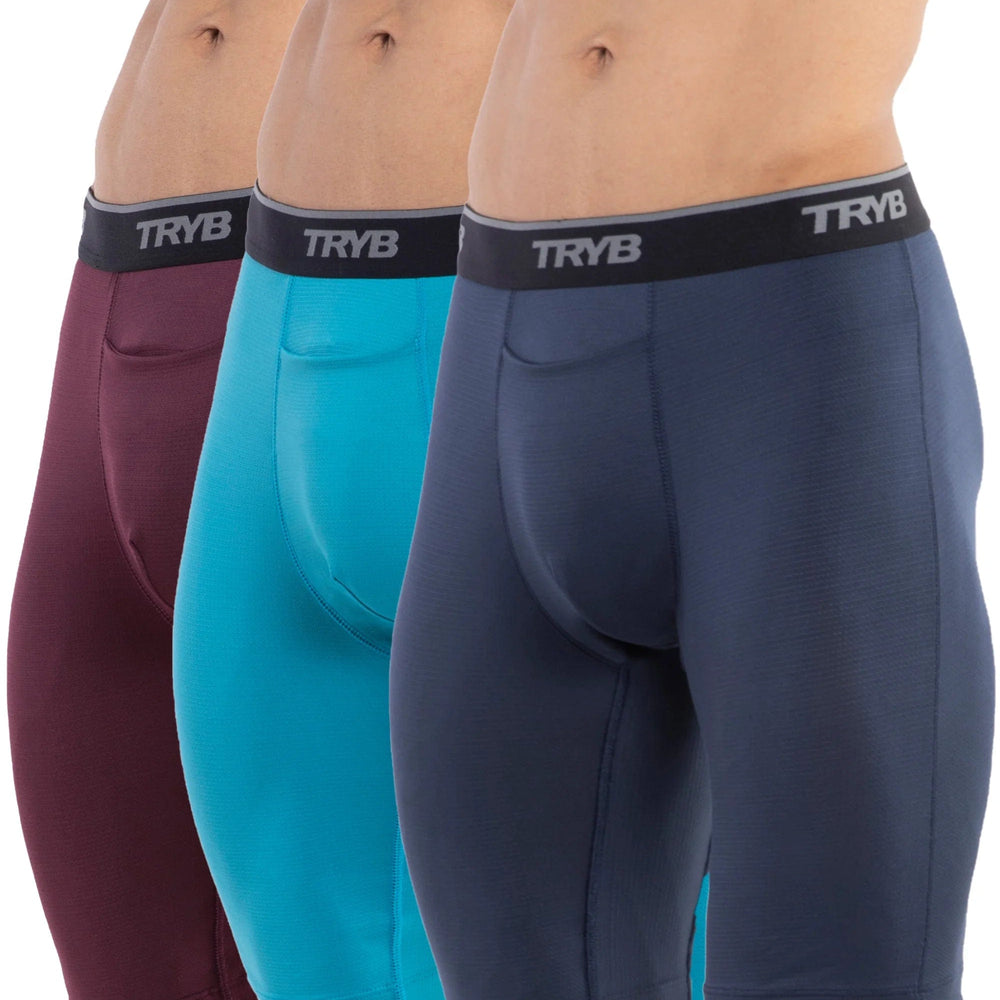 
                  
                    Trybwear PRO - Compression (3 pack) Tranquil Sea - Bordeaux - Cordon Bleu / S
                  
                
