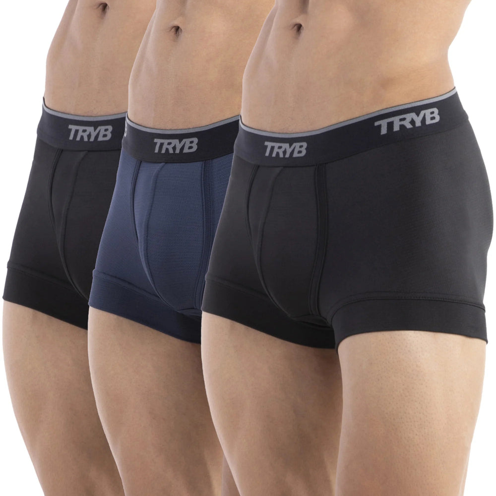 
                  
                    Trybwear PRO - Short Boxer (3 pack) Black Raven - Black Raven - Cordon Bleu / S
                  
                
