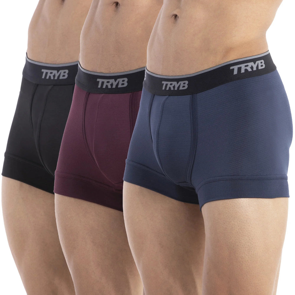 
                  
                    Trybwear PRO - Short Boxer (3 pack) Black Raven - Bordeaux - Cordon Bleu / S
                  
                