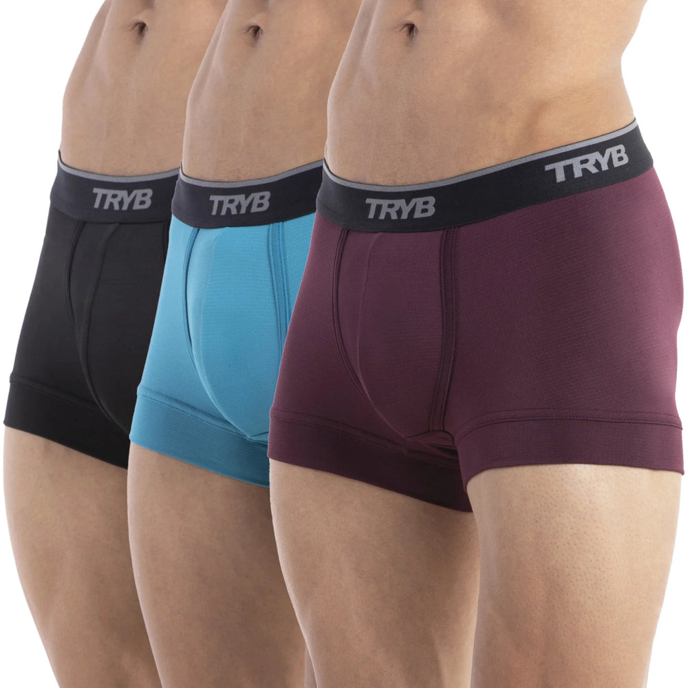 
                  
                    Trybwear PRO - Short Boxer (3 pack) Black Raven - Bordeaux - Tranquil Sea / S
                  
                