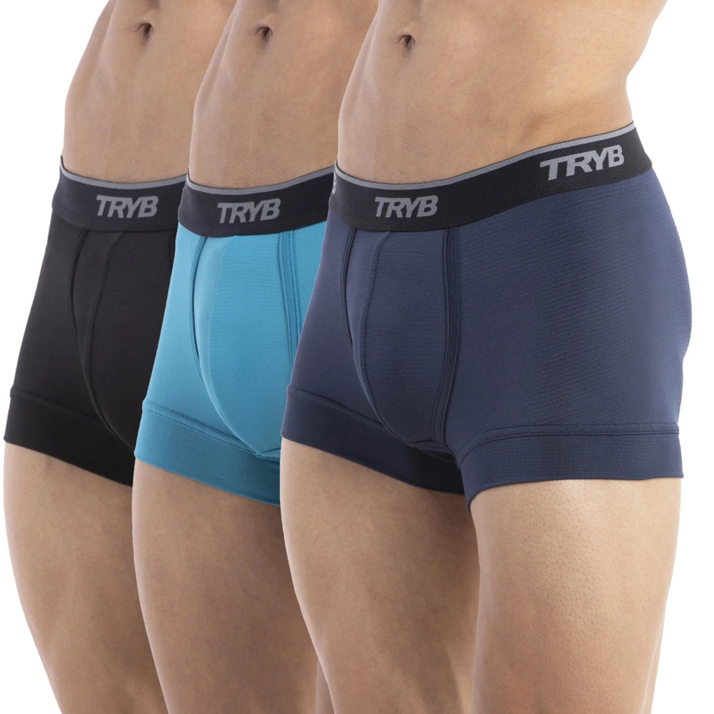 
                  
                    Trybwear PRO - Short Boxer (3 pack) Black Raven - Cordon Bleu - Tranquil Sea / S
                  
                