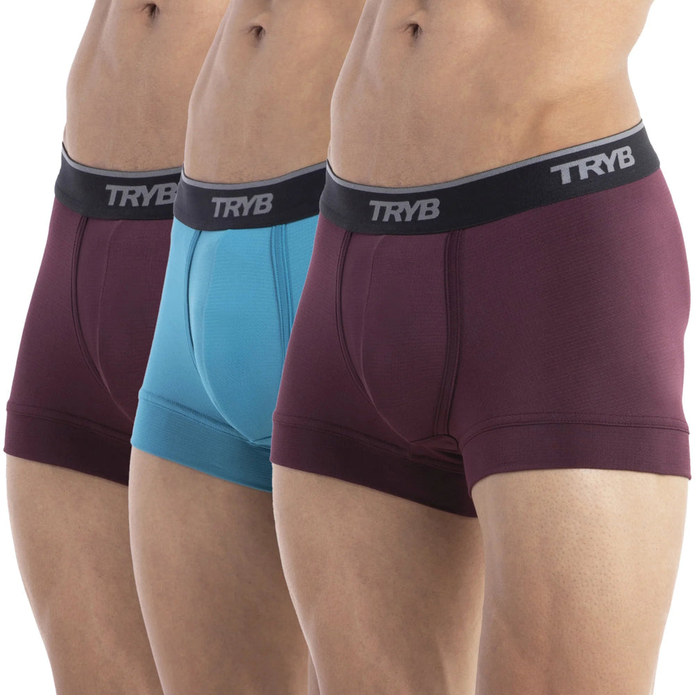 
                  
                    Trybwear PRO - Short Boxer (3 pack) Bordeaux - Bordeaux - Tranquil Sea / S
                  
                