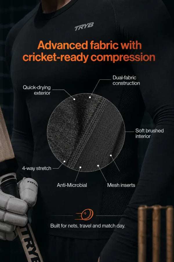 Advanced fabric: dual-fabric construction, quick-drying exterior, 4-way stretch, anti-microbial, soft brushed interior, mesh inserts