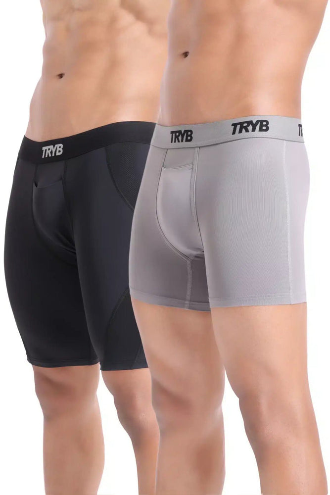 
                  
                    Trybwear Energizer x Activ Square Cut (Combo) All Black - Concrete / S
                  
                