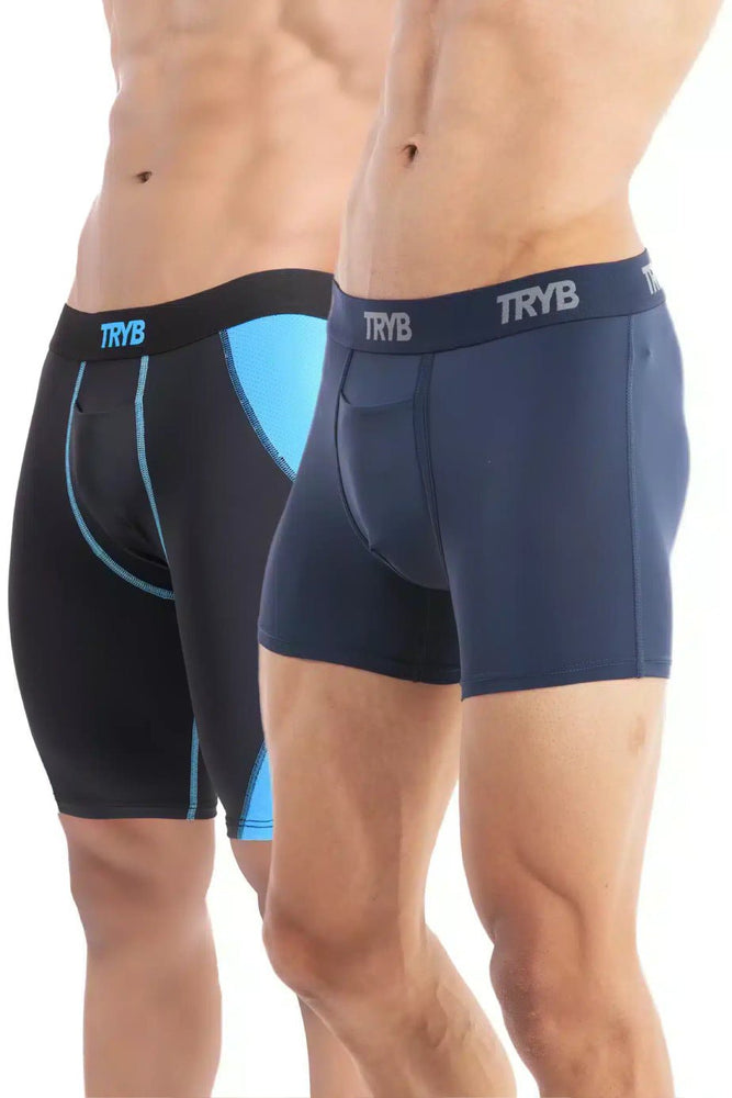 
                  
                    Trybwear Energizer x Activ Square Cut (Combo) Black Azure - Armada Marine / S
                  
                