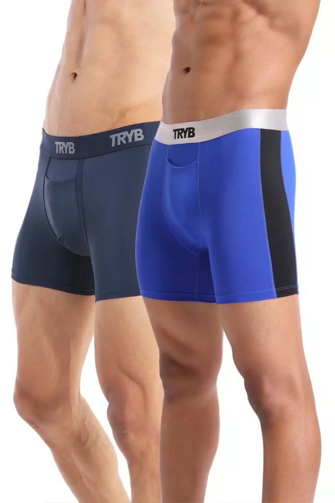 
                  
                    Trybwear Platinum x Activ Square Cut (Combo) Armada Marine - Onyx Indigo / S
                  
                