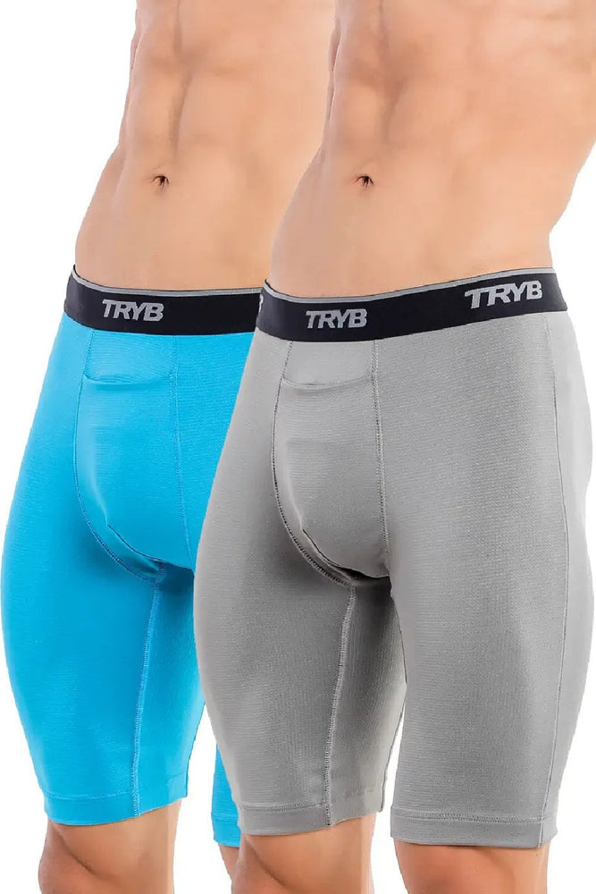 
                  
                    Trybwear PRO - Compression (2 pack) Tranquil Sea - Shark Grey / S
                  
                